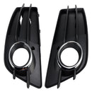 Pair Car Fog Light Grill Cover Left&Right For Audi A4 B8 S-Line S4 2008-2012