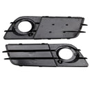 Pair Car Fog Light Grill Cover Left&Right For Audi A4 B8 S-Line S4 2008-2012
