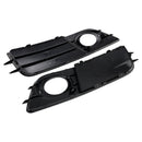 Pair Car Fog Light Grill Cover Left&Right For Audi A4 B8 S-Line S4 2008-2012