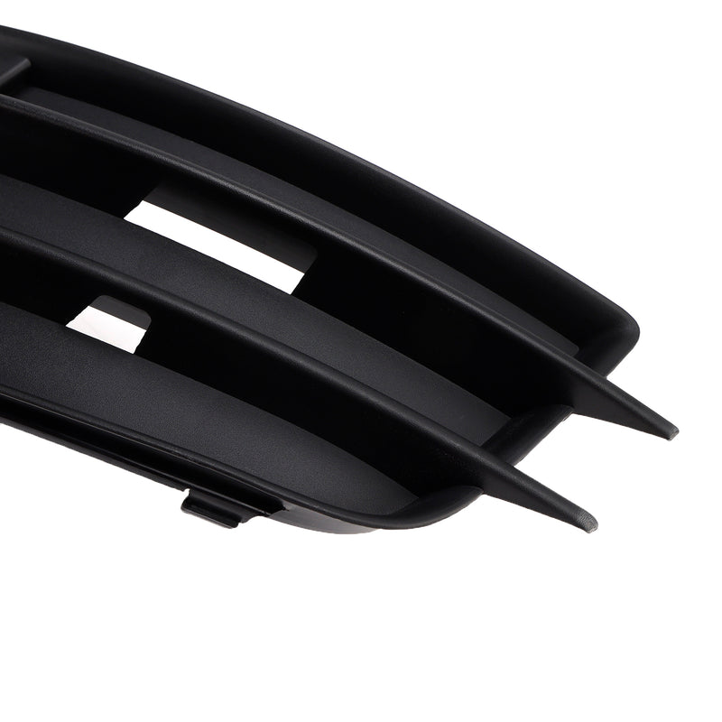 Pair Car Fog Light Grill Cover Left&Right For Audi A4 B8 S-Line S4 2008-2012