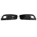 Pair Car Fog Light Grill Cover Left&Right For Audi A4 B8 S-Line S4 2008-2012