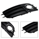 Car Left Side Fog Light Grille Cover  For Audi A4 B8 S-Line S4 2008-2012