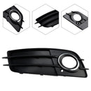 Car Left Side Fog Light Grille Cover  For Audi A4 B8 S-Line S4 2008-2012