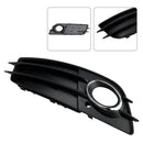 Car Left Side Fog Light Grille Cover  For Audi A4 B8 S-Line S4 2008-2012