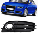 Car Right Side Fog Light Grille Cover For Audi A4 B8 S-Line S4 2008-2012