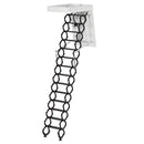13 Steps Electirc Acctic Ladder Aluminum Folding 12-15ft Remote For Loft Home
