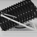 13 Steps Electirc Acctic Ladder Aluminum Folding 12-15ft Remote For Loft Home