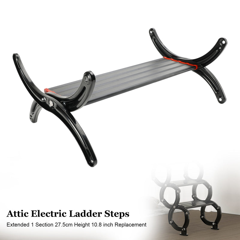 Attic Electric Ladder Steps Extended 1 Section 27.5cm Height 10.8 inch Replace