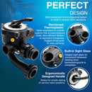 SPX0710X32 Vari-Flo Multiport Valve 1.5" For Hayward S200 and S240 Series Pool
