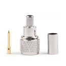 10PCS RG-58/U Cable Motorola Radio Antenna Mini-UHF Male Crimps Connector Generic