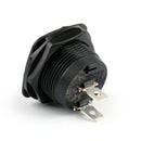 R13-135A Round Boat Rocker Switch SPST 2Pin ON-OFF 10A/250VAC 16A/125VAC