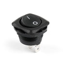 R13-135A Round Boat Rocker Switch SPST 2Pin ON-OFF 10A/250VAC 16A/125VAC