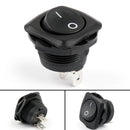 R13-135A Round Boat Rocker Switch SPST 2Pin ON-OFF 10A/250VAC 16A/125VAC