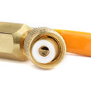 Areyourshop 3Pc Color Coded Shut Valves AC HVAC Refrigeration Charging Hoses For R410A R134A
