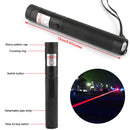 Rechargeable 900Miles Red/Green Laser Pointer Lazer Pen 650nm/532nm Visible Beam