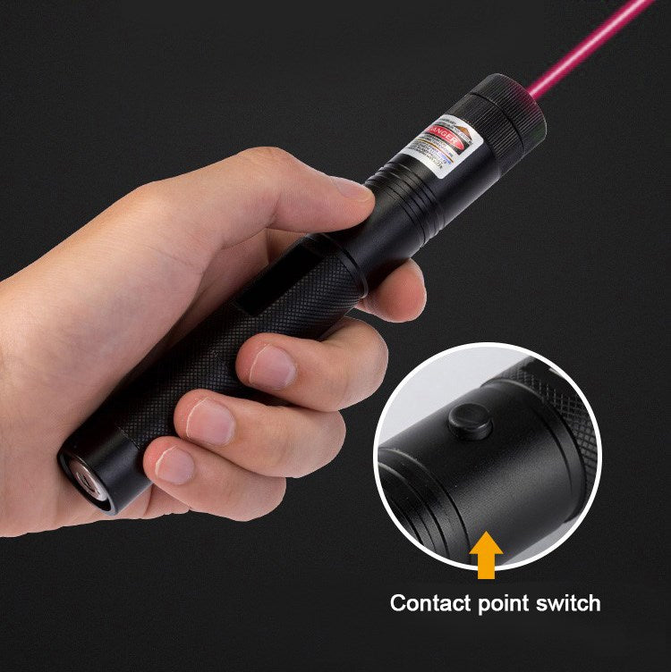 Rechargeable 900Miles Red/Green Laser Pointer Lazer Pen 650nm/532nm Visible Beam
