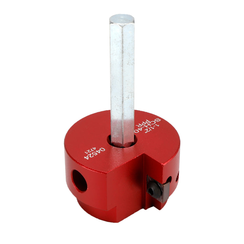 04529 For PPRK6 Plastic Pipe Fitting Reamer 6 Piece Kit For1/2" Drills