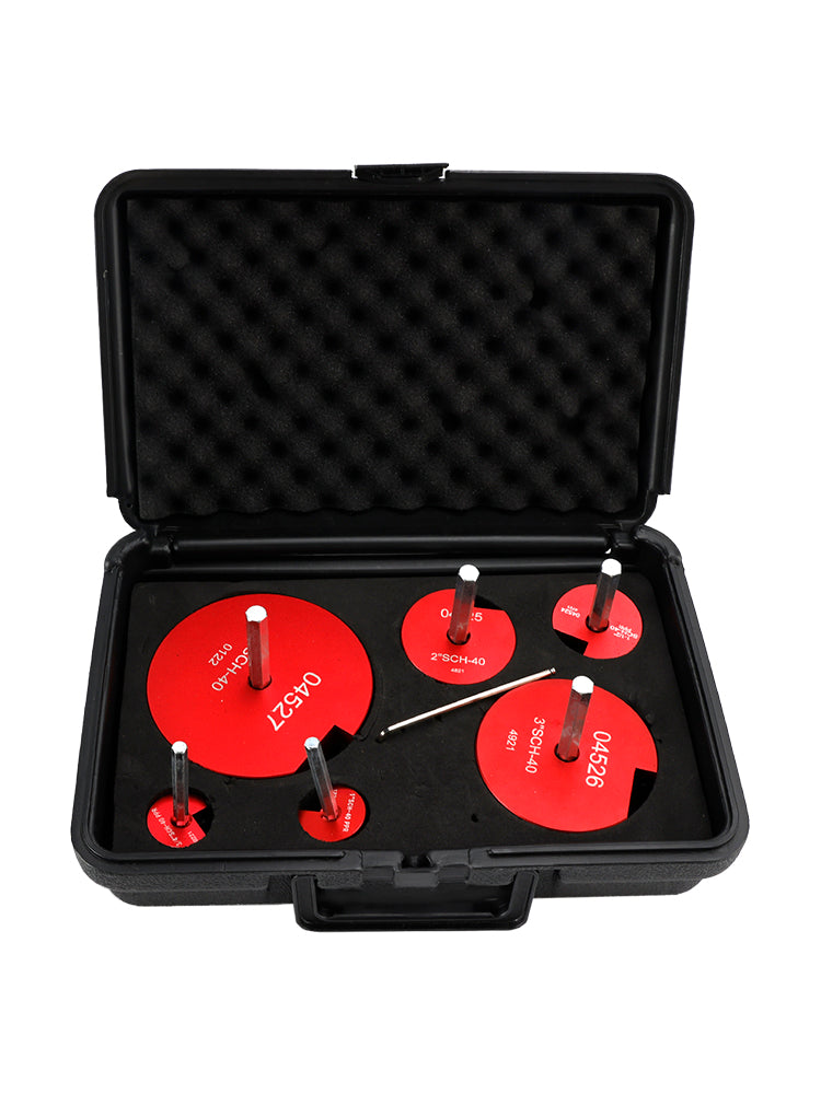 04529 For PPRK6 Plastic Pipe Fitting Reamer 6 Piece Kit For1/2" Drills