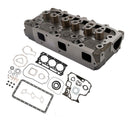 Complete Cylinder Head With Valve Spring & Gasket Kit For Kubota D902 RTV900