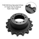 Drive Sprocket 6 Hole Single Speed 7165109 For Bobcat T200 T300 T630 T650