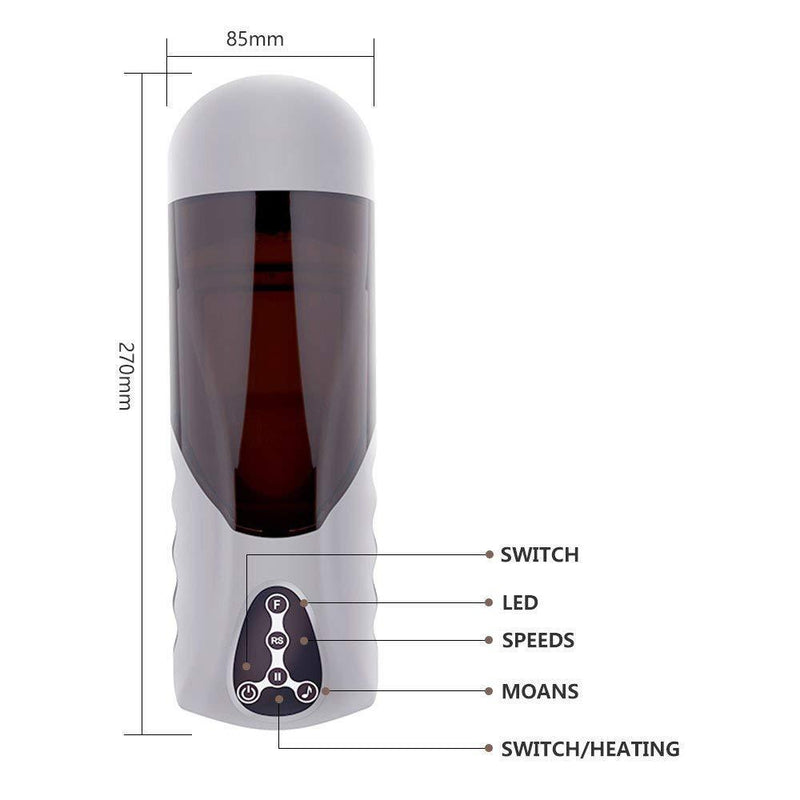 Male Masturbators Cup Stroker Realistic For Men 3D Automatic Pussy