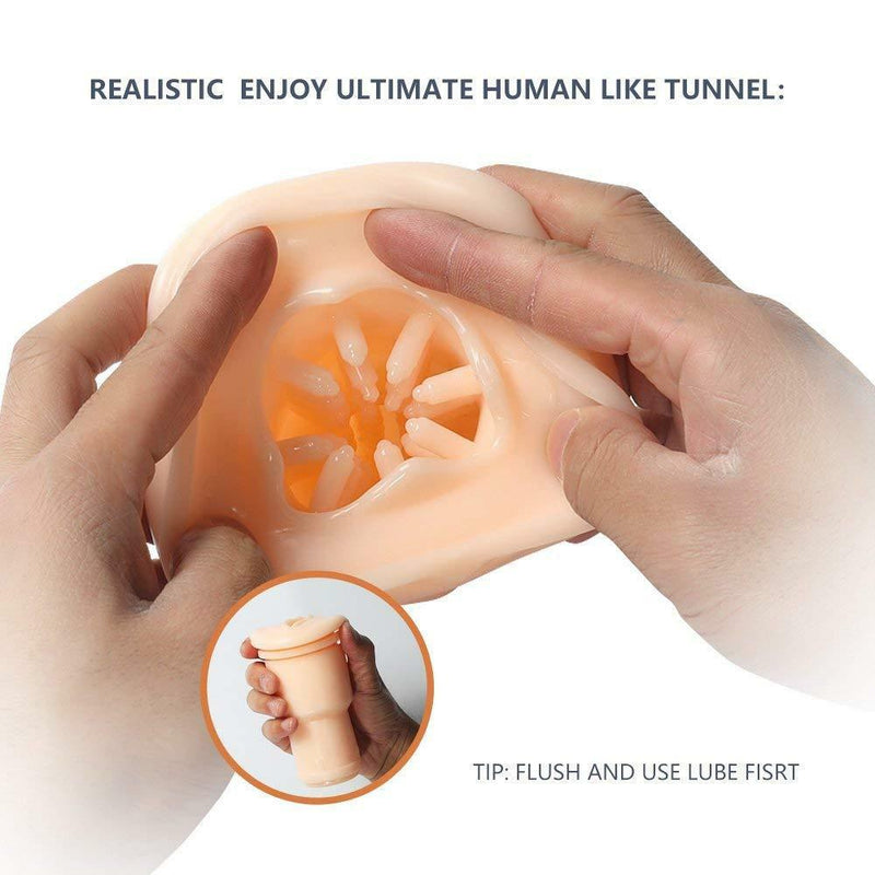 Male Masturbators Cup Stroker Realistic For Men 3D Automatic Pussy