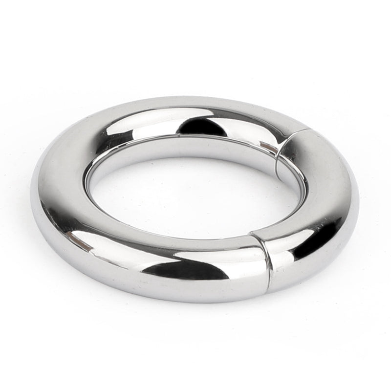 Men Enhancer Ring 30mm Ball Stretcher Magnetic Stainless Steel Weight