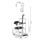 180° Split Seat Electric Transfer Chair Patient Lift (4 in 1) for Home 330 lbs Load-Bearing for Elderly Disabled Handicapped  Full Body Sling Portable