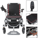 Seniors Compact Portable Airline Approved Electric Wheelchair for Adults Intelligent Power Wheelchairs Lightweight Foldable All Terrain Motorized Wheelchair