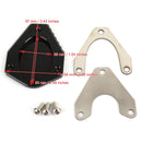 Kickstand Enlarge Plate Pad fit for KAWASAKI KLX125 KLX150BF KLX230/R KLX250 Generic