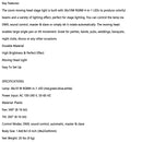 36 x 10W RGBW 4in1 LED Zoom Moving Head 360W Wash Stage Light DMX 15CH DJ Party