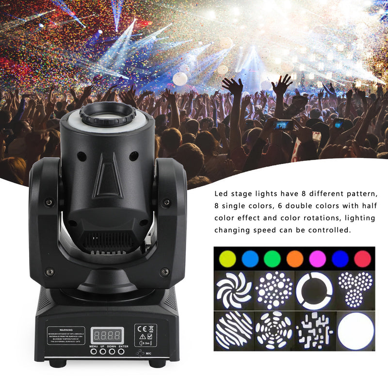 100W LED DMX512 Beam RGBW GOBO Stage Lights Moving Head Lights DJ Disco