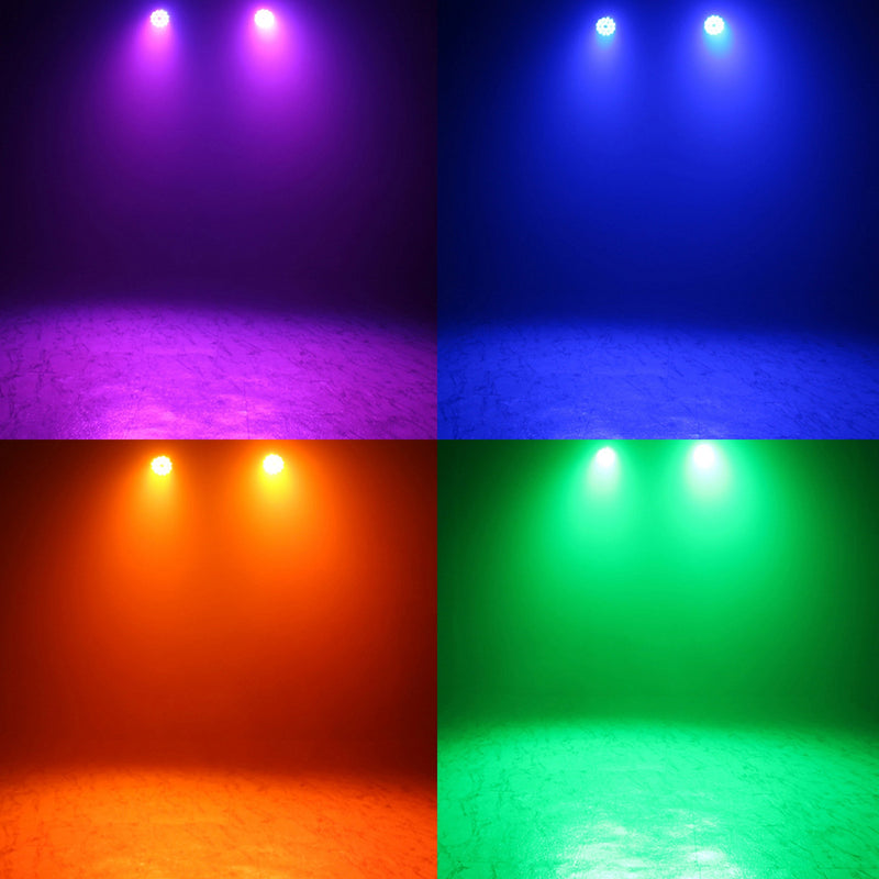 DJ Disco Show 200W 18LED Stage Lights RGBW DMX Color Change Par Light Party
