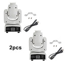 2 Moving Head 120W 8Gobo Stage Lighting RGBW LED DJ DMX Beam Bar Party Light