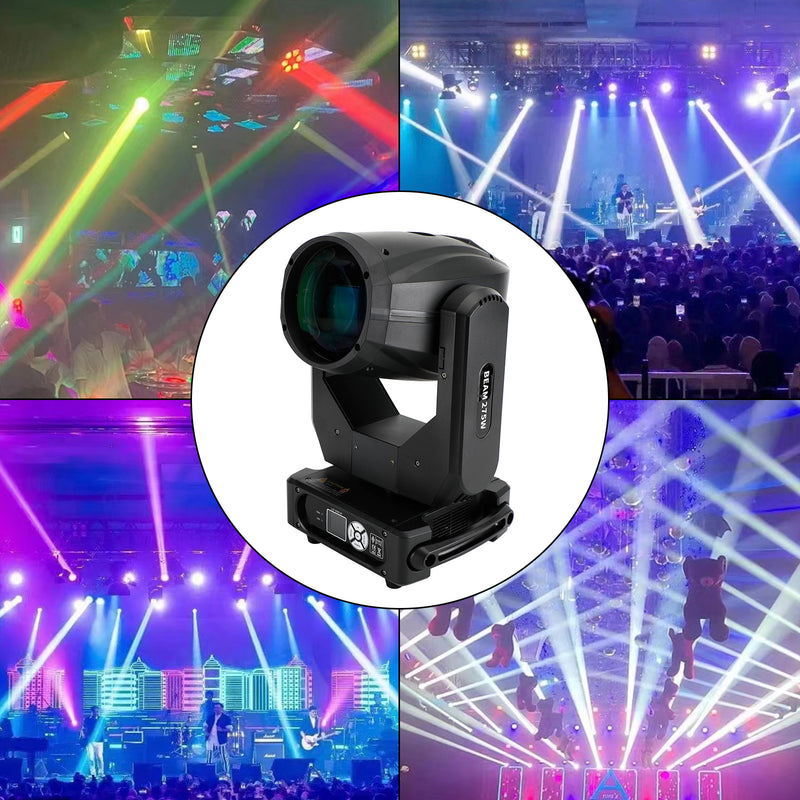 DJ Disco Party Show 275W 10R Beam Moving Head Stage Light DMX Gobo Spot Lighting