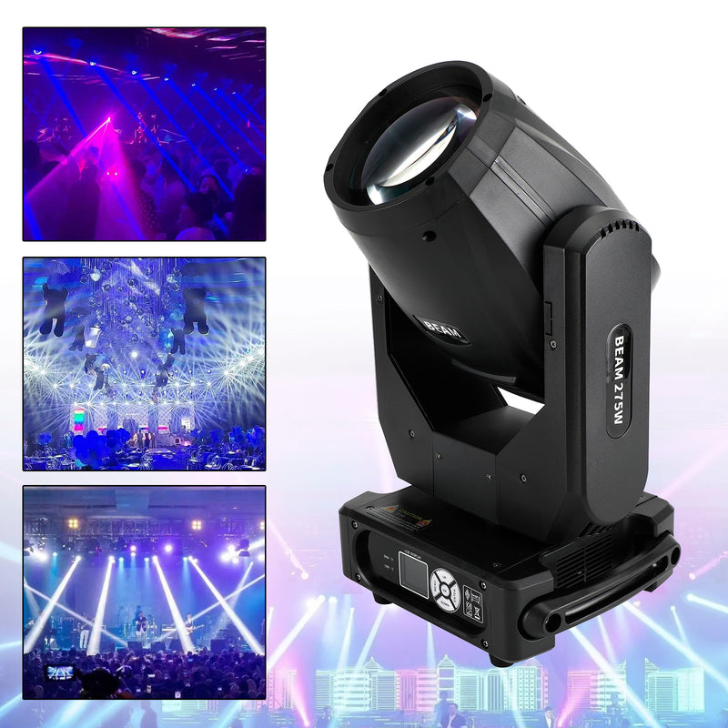 DJ Disco Party Show 275W 10R Beam Moving Head Stage Light DMX Gobo Spot Lighting