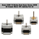 Beam 230W 7R Moving Head Beam Sharpy 200W 5R Stepper Motor 2Ph Lighting Part DJ