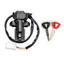 Ignition Switch w/keys Fit for Kawasaki ZX 6R 10R 14R Ninja 400R ER6N ER6F 11-19 Generic