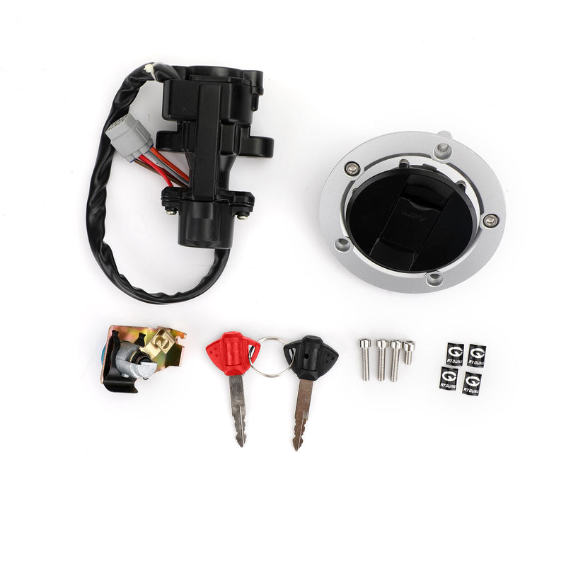 Ignition Switch Fuel Gas Cap Seat Lock Keys For Suzuki GSXR 600 750 1000 05-18 Generic