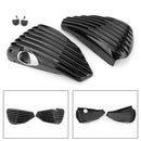 1 Pair Battery Side Cover For Sportster 2004-2013 XL883 XL1200 1200 883 48 72 Generic