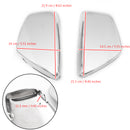 Areyourshop Battery Side Cover Fit for Yamaha 1984-up XV 700 750 1000 1100 Virago Left&Right