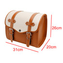 Pu Side Tail Bag Saddlebag Color Matching Luggage Fits For Scooter Motorcycle