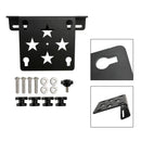 Pu Side Tool Bag Saddlebag Quick Release Luggage Black For Scooter Motorcycle