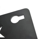 Pu Side Tool Bag Saddlebag Quick Release Luggage Black For Scooter Motorcycle