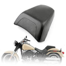 Passenger Rear Seat Leather Pillon For Davidsion FLSTF Fat Boy Black Generic