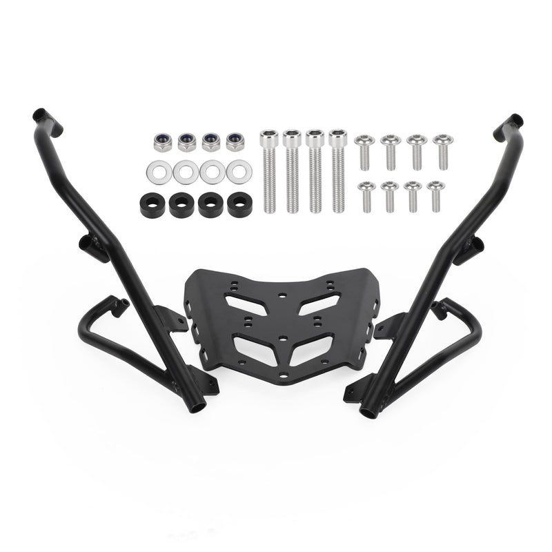 REAR STEEL LUGGAGE CARRY SUPPORT RACK FOR YAMAHA TENERE 700 T7 2019 2020 2021 Generic