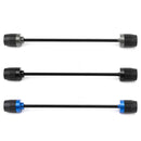 FRONT Axle Fork Sliders Wheel Crash Protectors Guard Kit Fits Yamaha Tenere 700 2019-2020 2021 Generic