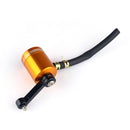 Universal Moto Master Cylinder Fluid Oil Reservoir Front Brake Clutch Tank Black Generic