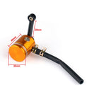 Universal Moto Master Cylinder Fluid Oil Reservoir Front Brake Clutch Tank Black Generic