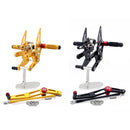 Rearset Rear set Footpegs Adjustable For Yamaha YZF 600 R6 2006-2011 Generic